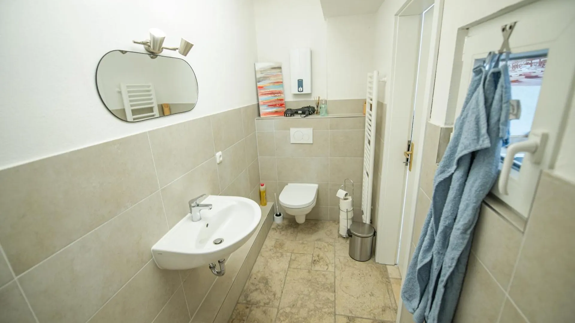 Kingsize Bett, Nahe Stadt Und Alster, Ruhig Гамбург Апартаменты